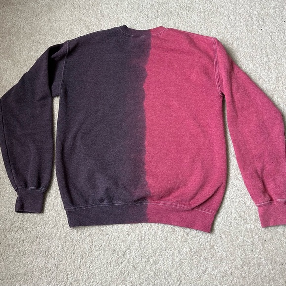 Stranger Things Logo Split Tie-Dye Crewneck sweatshirt - Picture 2 of 6